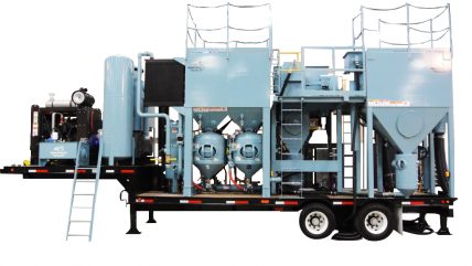Pull Through Grit Recycling - 3600cfm